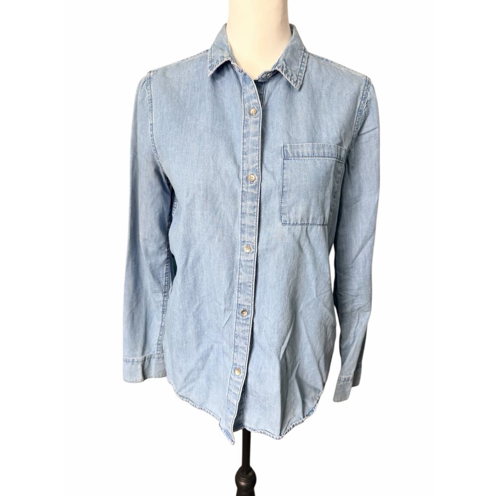 Calvin Klein Denim Button Down Small